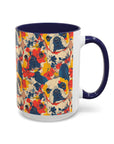 Bloom Pup Frenchietastic Splatter Accent Coffee Mug