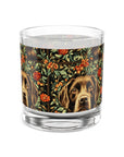 Labrador Lush Pooch Tapestry Rocks Glass