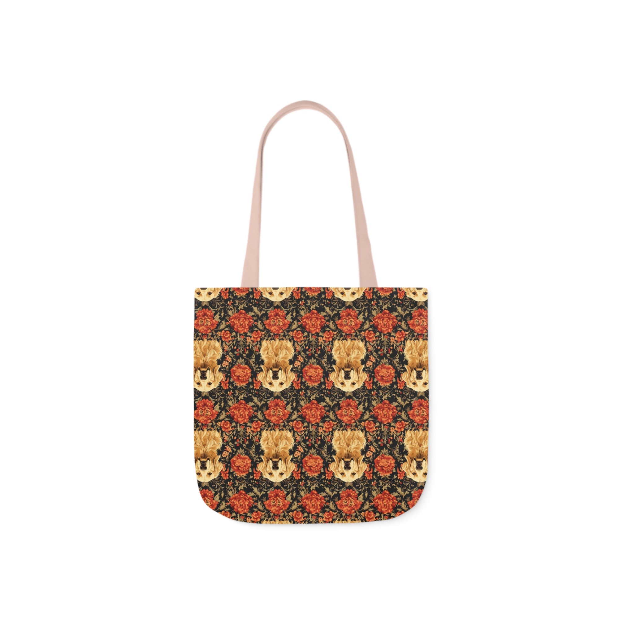 Golden Pawsatronic Tapestry Canvas Tote Bag