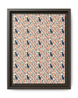 Bloomiful Lab Bouquet Matte Canvas, Framed