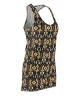 Manor Pup Boxer Royale Women's Racerback Dress