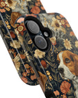 Beagle Blossoms Magnetic Tough Cases