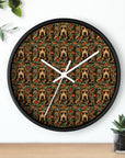 Labrador Lush Pooch Tapestry Wall Clock