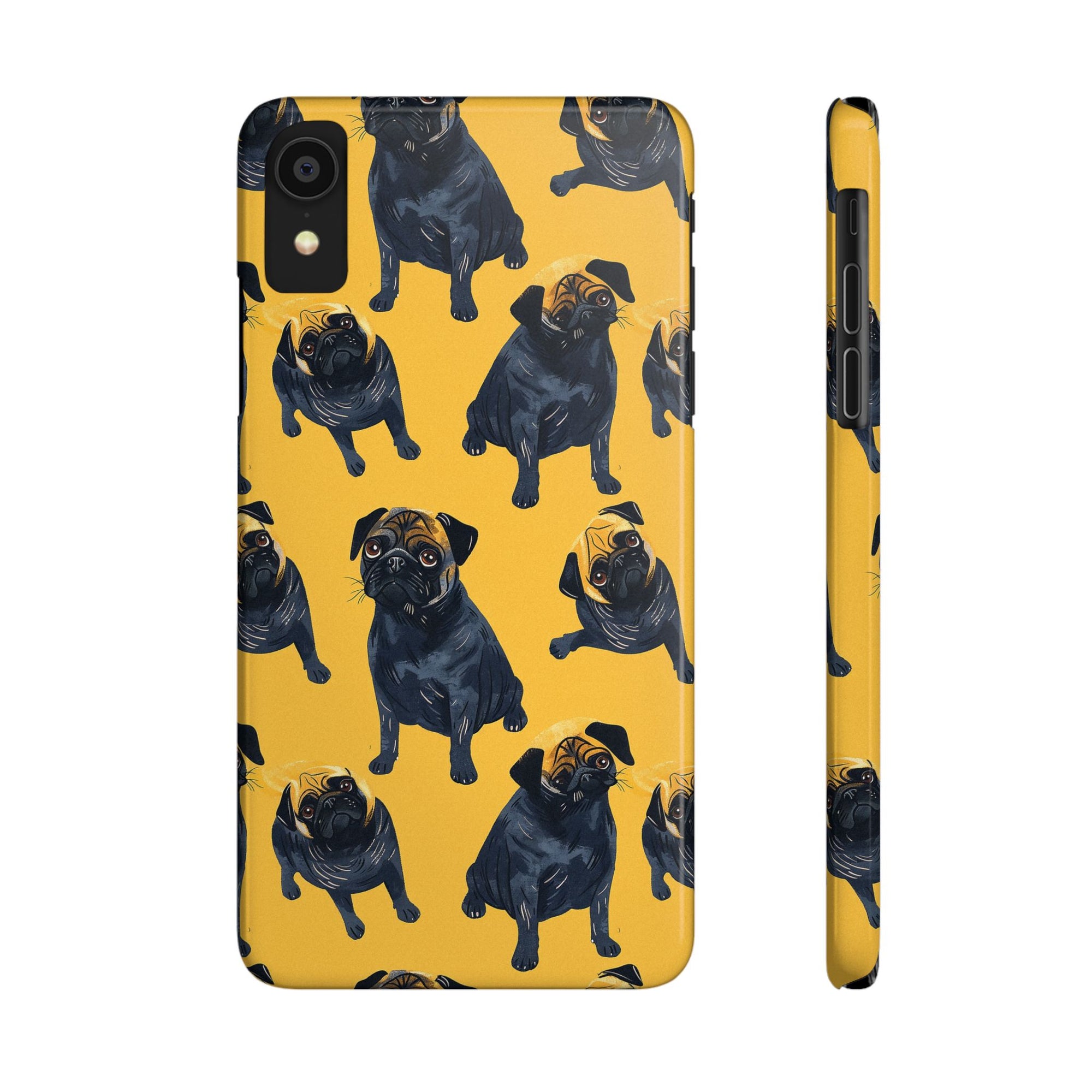 Puglet Posh Paradise Slim Phone Cases