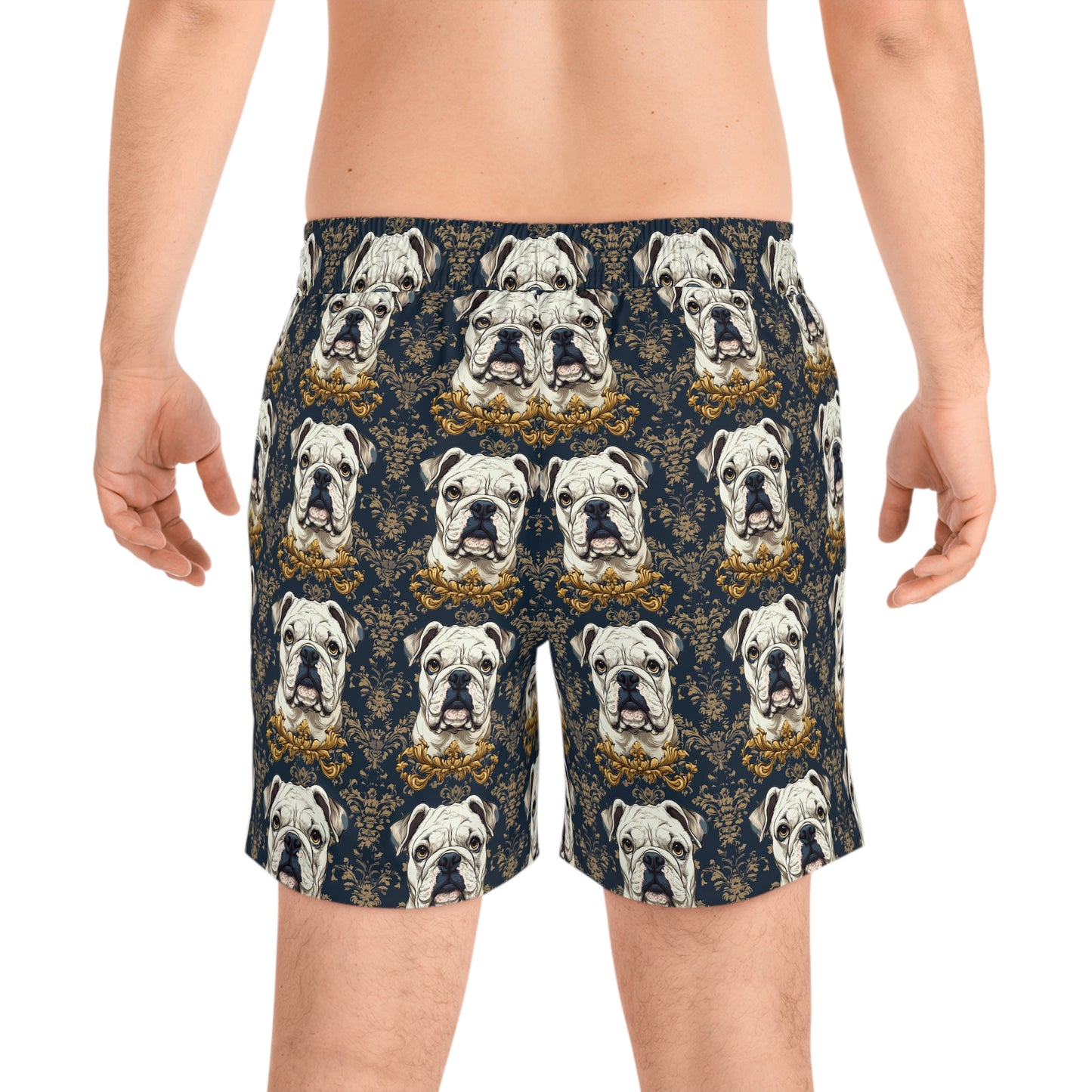 Wildwood Wanderlust Bulldog Men's Mid-Length Swim Shorts