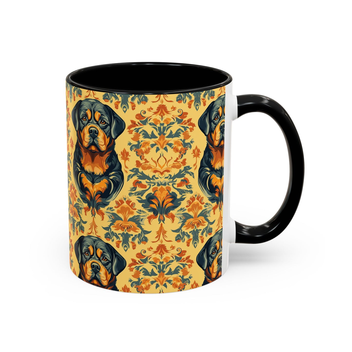 Royal Rottie Regalia Accent Coffee Mug