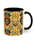 Royal Rottie Regalia Accent Coffee Mug