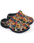 Bloom Pup Frenchietastic Splatter Kid's Foam Clogs