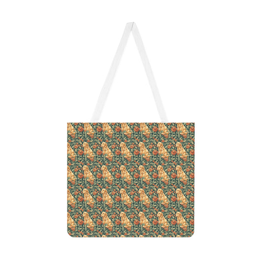 Blooming Goldie Glam Shoulder Tote Bag