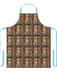 Blossoming Labradors Bouquet Apron