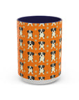 Boxer Blissful Chic Canine Accent Coffee Mug