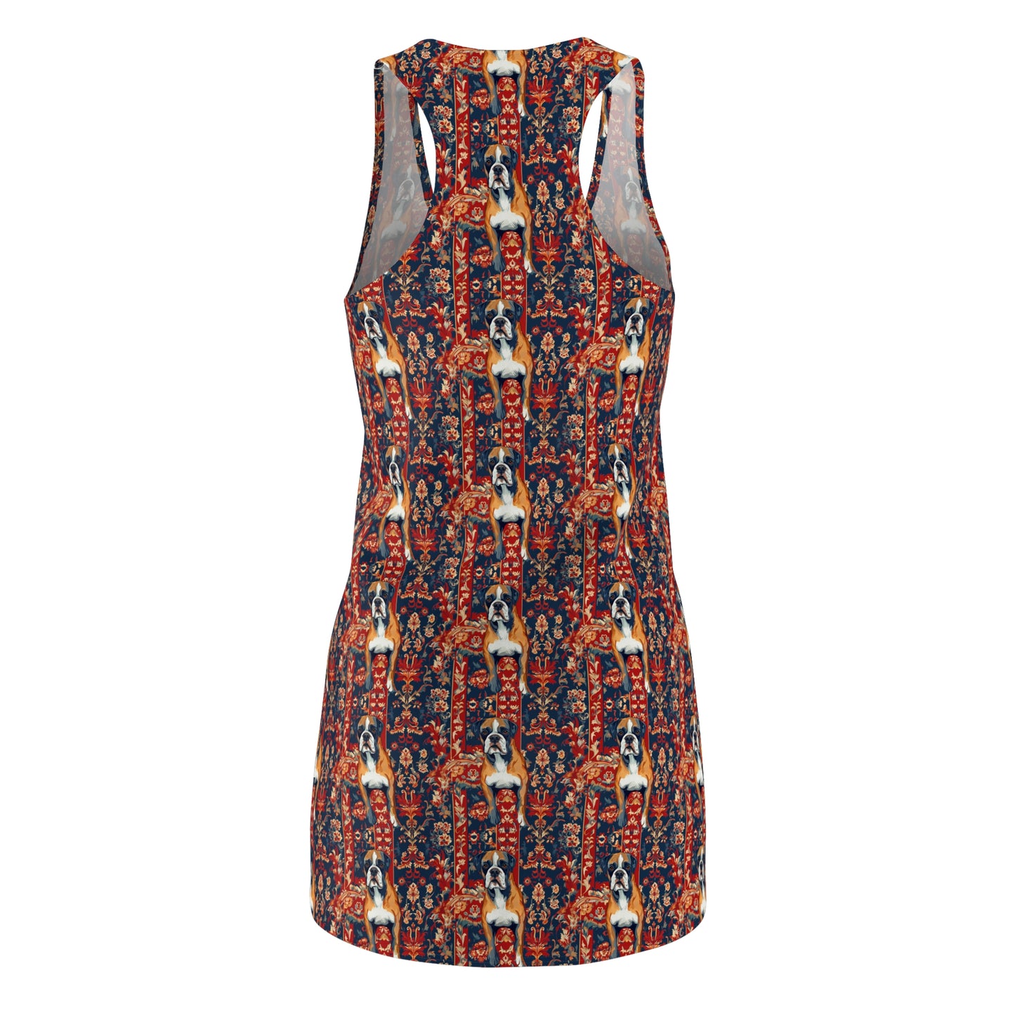 Boxer Blossom Tapestry Delight Women's Racerback Dress