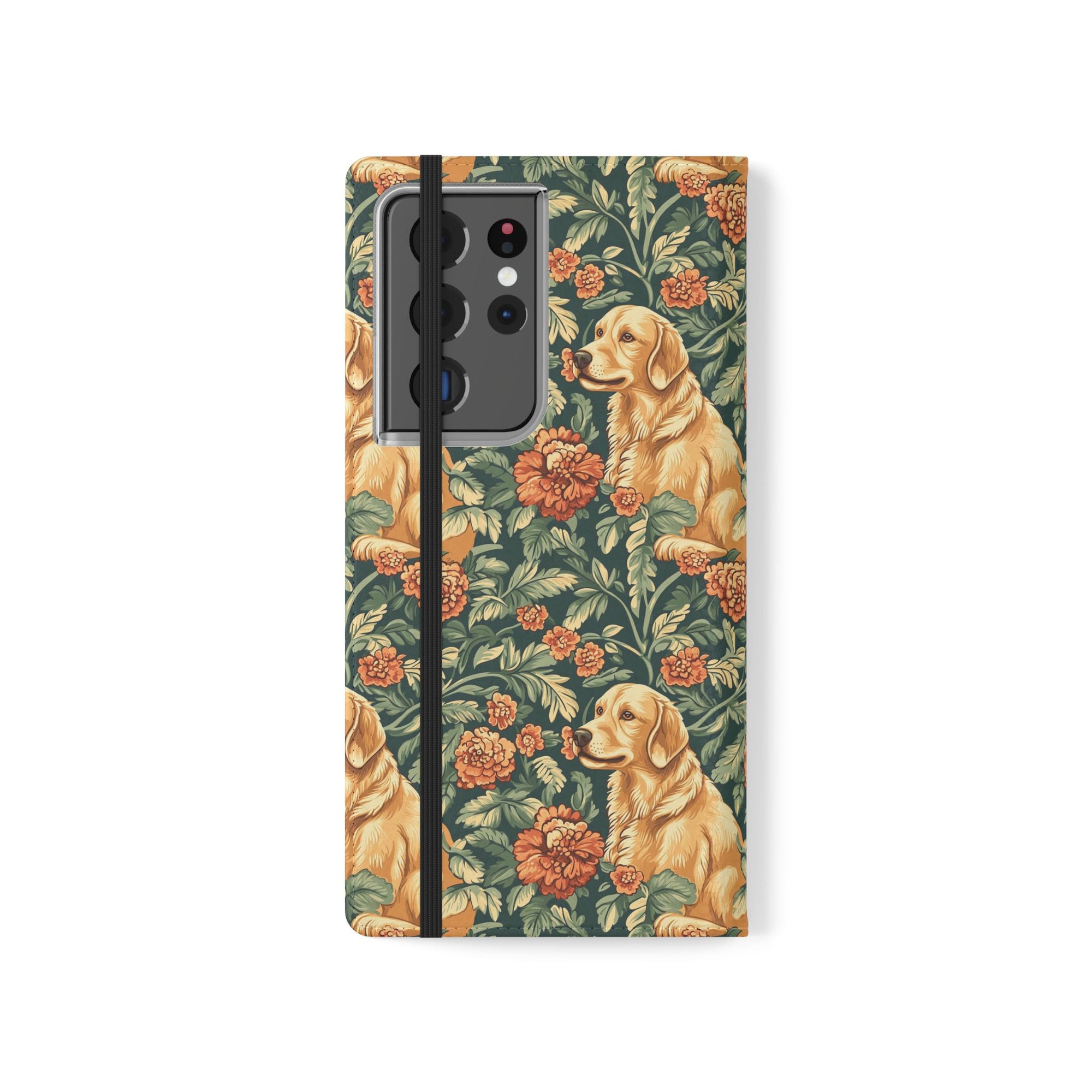 Blooming Goldie Glam Flip Cases