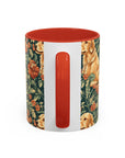 Blooming Goldie Glam Accent Coffee Mug