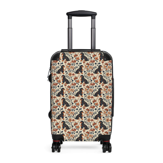 Blossoming Dachshunds Delight Suitcase