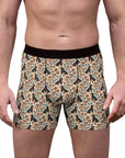 Blossoming Dachshunds Delight Men's Boxer Briefs