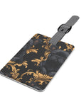 Regal Frenchie Noir Elegance Luggage Tag