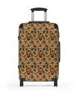 Autumnal German Shepherd Glamour Suitcase