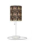 Beagle Blossom Bonanza Lamp on a Stand