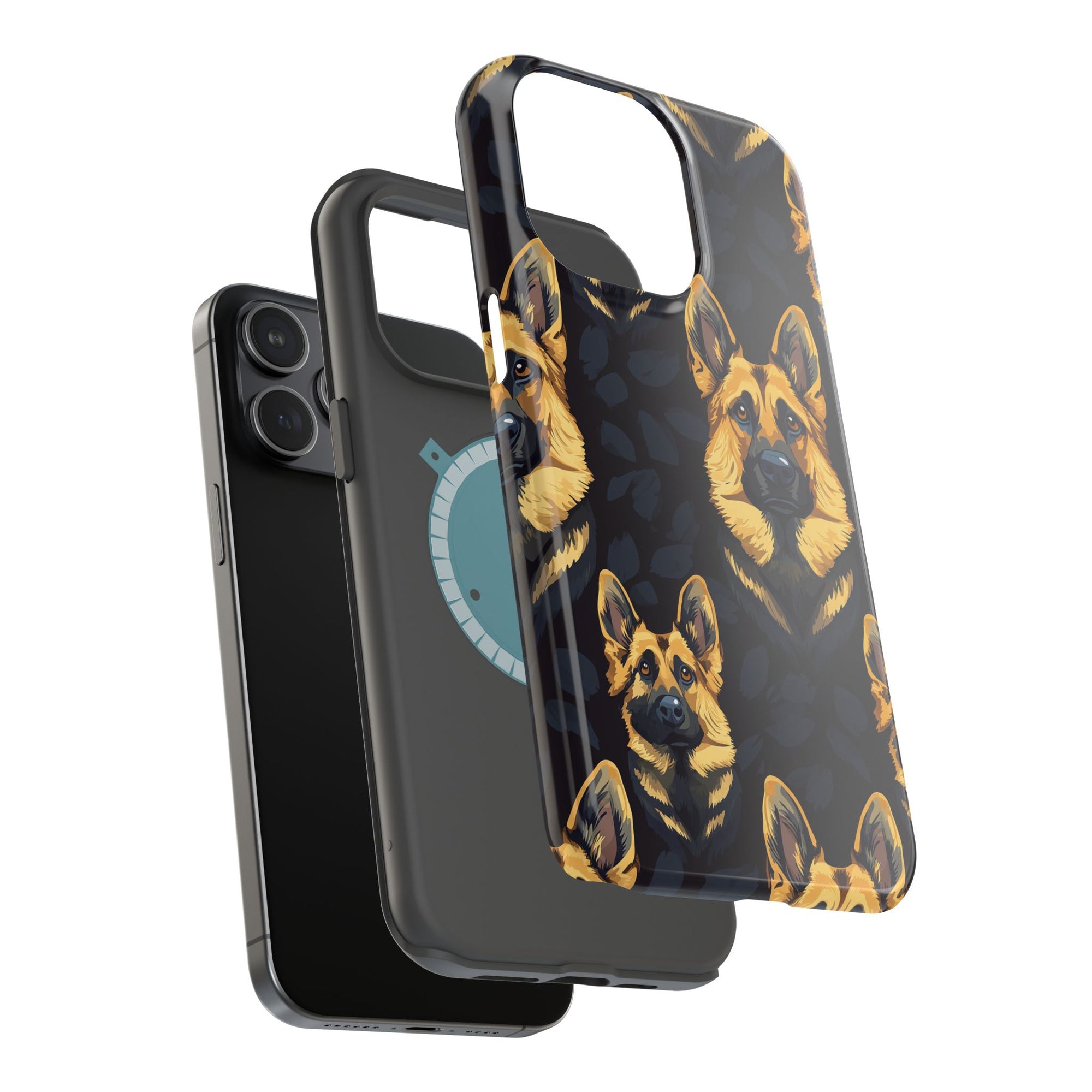 Majestic Hound Couture: German Shepherd LuxeBlend Magnetic Tough Cases