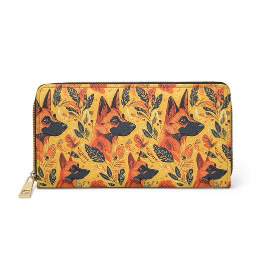 Shepherd Safari Retreat Zipper Wallet