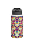 Glitchy Bulldog Blitz Stainless Steel Water Bottle