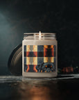 Pawsome Rottweiler Royalty Plaid Scented Soy Candle