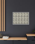 Puggie Pout Perfection Matte Canvas, Framed