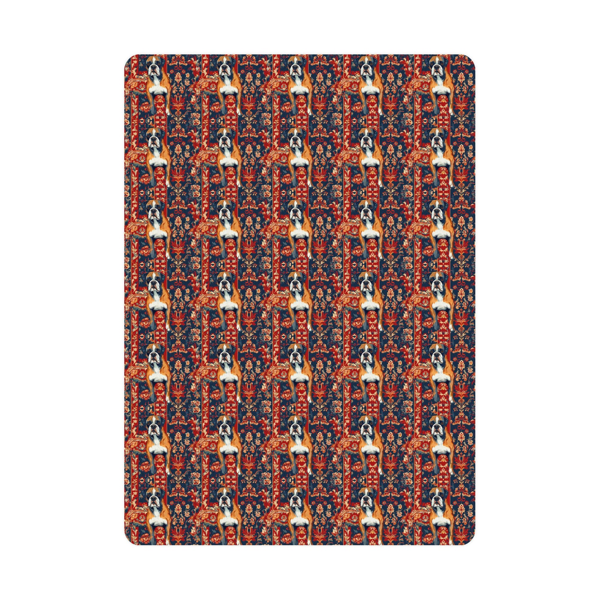 Boxer Blossom Tapestry Delight Postcards