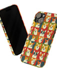 Corgi Chic Popart Pup Slim Phone Cases