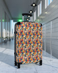 Bloom Pup Frenchietastic Splatter Suitcase