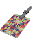 Glitchy Bulldog Blitz Luggage Tag