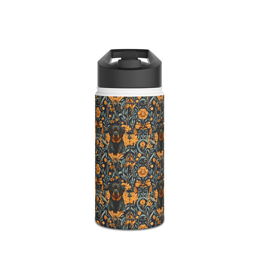 Ruffle Rottie Glamourific Stainless Steel Water Bottle