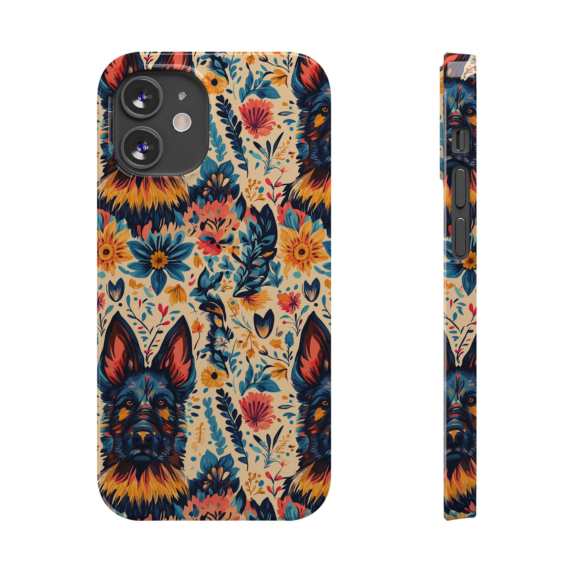 Bloomhound Shepherd Sentinel Slim Phone Cases