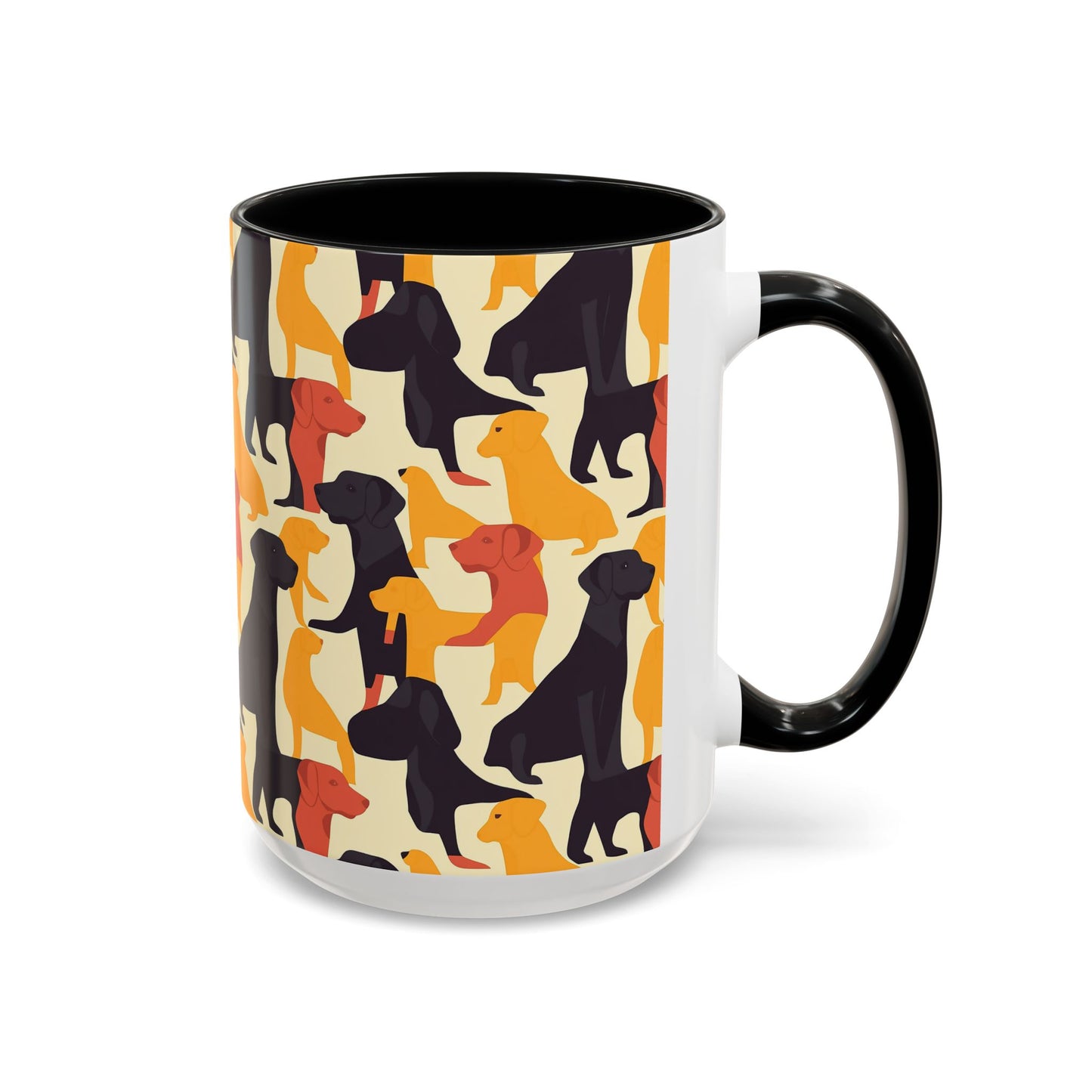 Modern Charm Labrador Chic Accent Coffee Mug