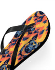 Impressionistic German Shepherds Flip Flops