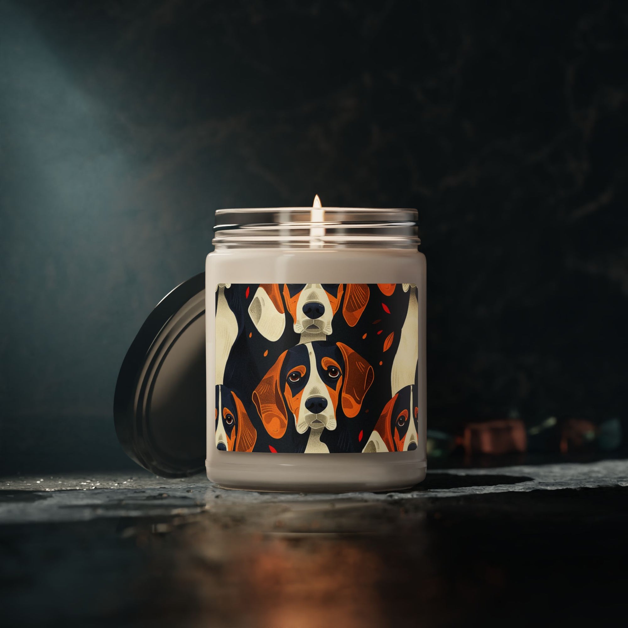 Beagle Glimmer Gaze Glamour Scented Soy Candle