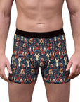 Gothic Rose Bulldog Noir Enchantment Men's Boxer Briefs