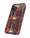 Boxer Blossom Tapestry Delight Slim Phone Cases