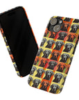 Whimsical Warhol Labrador Slim Phone Cases