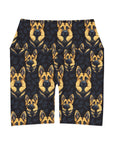 Majestic Hound Couture: German Shepherd LuxeBlend High Waisted Yoga Shorts