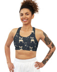 Frenchie Celestial Soar Seamless Sports Bra