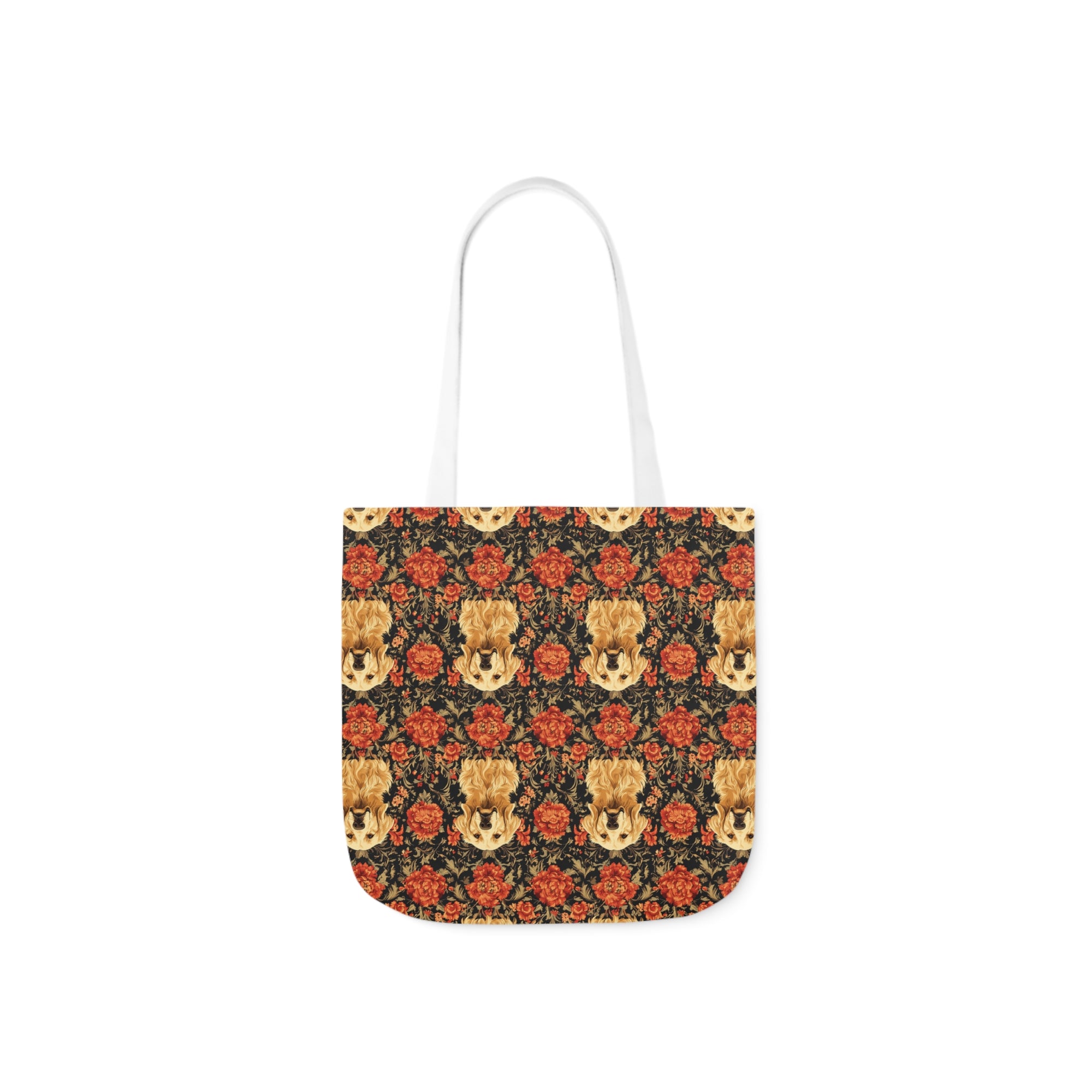 Golden Pawsatronic Tapestry Canvas Tote Bag