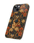 WhimsiWooly Shepherd Spritz Slim Phone Cases