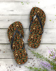 Labrador Lush Pooch Tapestry Flip Flops