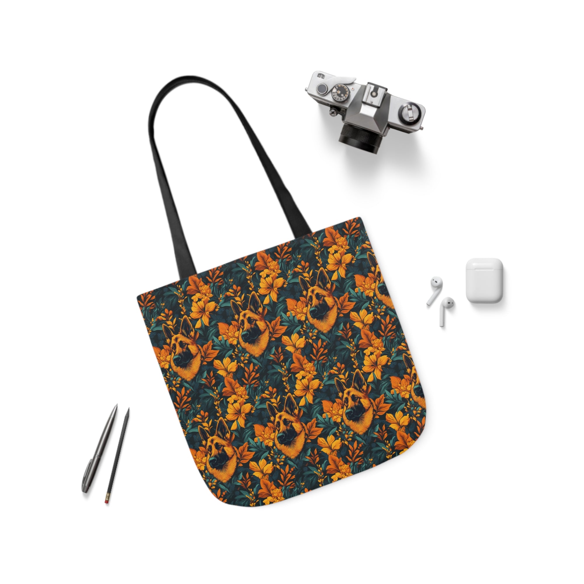 Safari Shepherd Strut Canvas Tote Bag