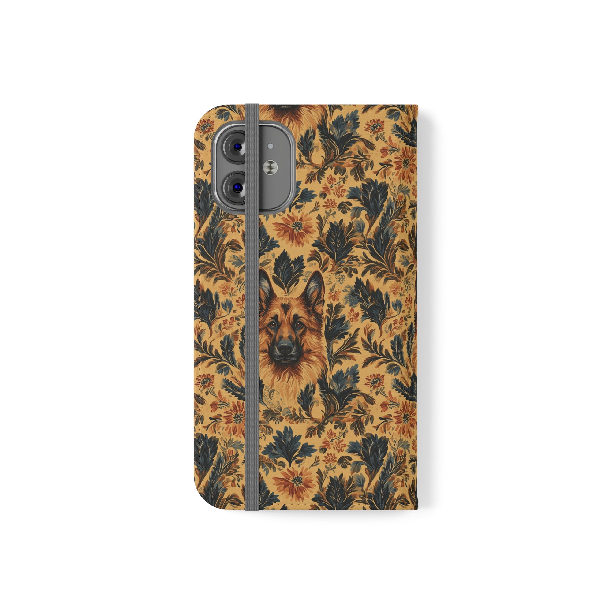 Autumnal German Shepherd Glamour Flip Cases