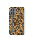 Autumnal German Shepherd Glamour Flip Cases