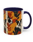 Chic Frenchie Charm Accent Coffee Mug