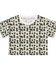 Puggie Pout Perfection Crop Tee